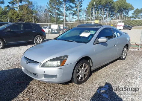 2004 Honda Accord 3.0 Ex z USA, uszkodzony, nr VIN 1HGCM82604A016721